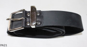 PA21 Leather trouser belt