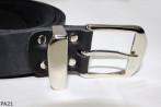 PA21 Leather trouser belt