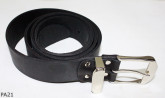 PA21 Leather trouser belt