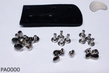 PA0000 bőr nadrágöv csat nélkül, javítókészlet csat nélkül