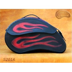LEATHER SADDLEBAGS S201 A...