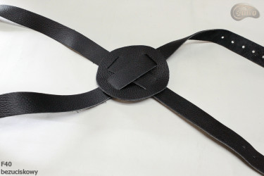 Tablier de protection en cuir F40 sans pression boucher/soudure/chef/barbecue/serrurier