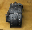 LEATHER SADDLEBAGS S162