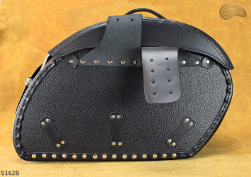 LEATHER SADDLEBAGS S162