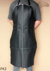 Leather protective apron F42/butcher/welding/chef/barbecue/locksmith