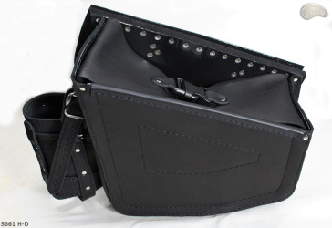 LEATHER SADDLEBAG S661 H-D SOFTAIL