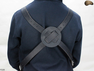 Tablier de protection en cuir F220/boucher/soudure/chef/barbecue/serrurier