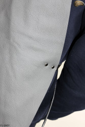 Tablier de protection en cuir F1 GREY/boucher/soudure/chef/barbecue/serrurier