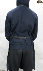 Tablier de protection en cuir F3 GREY/boucher/soudure/chef/barbecue/serrurier