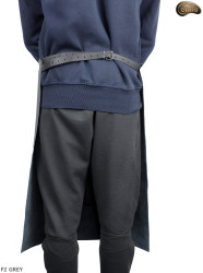 Tablier de protection en cuir F2 GREY/boucher/soudure/chef/barbecue/serrurier