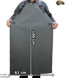 Tablier de protection en cuir F4 GREY/boucher/soudure/chef/barbecue/serrurier
