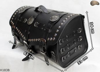 Kufer K183 z zamkiem i uchwytami na napoje +Nakładki6