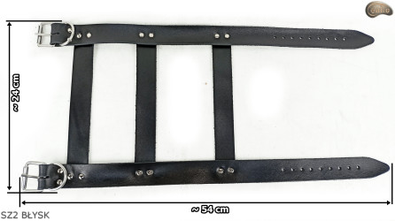 Szelki SZ2/ pasek na koc, karimatę, śpiwór, kurtkę, na rower/motocykl