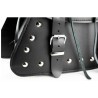 LEATHER SADDLEBAGS S283