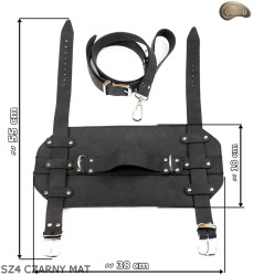 Szelki SZ4 pasek na koc, karimatę, śpiwór, kurtkę, na rower/motocykl