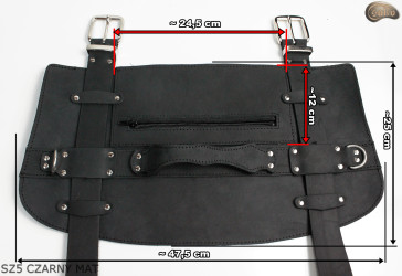 Szelki SZ5 / pasek na koc, karimatę, śpiwór, kurtkę, na rower/motocykl