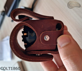 Etui kabura pokrowiec E3 KROKODYL na bęben rewolweru Remington kaliber 44 COLT1860