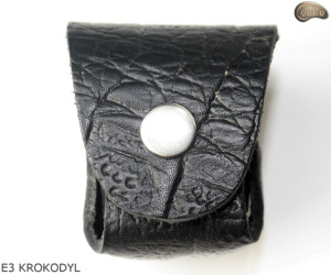 Housse d'holster E3 CROCODILE pour le tambour du revolver Remington calibre 44 COLT1860