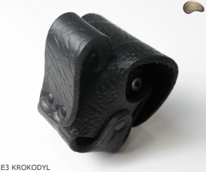 Etui kabura pokrowiec E3 KROKODYL na bęben rewolweru Remington kaliber 44 COLT1860