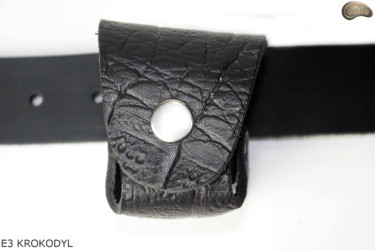 E3 CROCODILE holster case for the Remington 44 caliber revolver drum