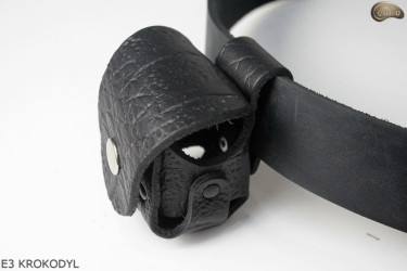 Etui kabura pokrowiec E3 KROKODYL na bęben rewolweru Remington kaliber 44 COLT1860