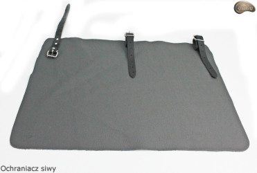 Protège-cuisses en cuir pour ceinture de pantalon GREY