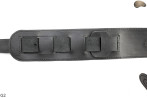 Sangle pour guitare G2 en cuir, sangle double face pour guitare basse électrique