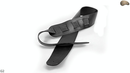 Sangle pour guitare G2 en cuir, sangle double face pour guitare basse électrique