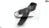 Sangle pour guitare G2 en cuir, sangle double face pour guitare basse électrique
