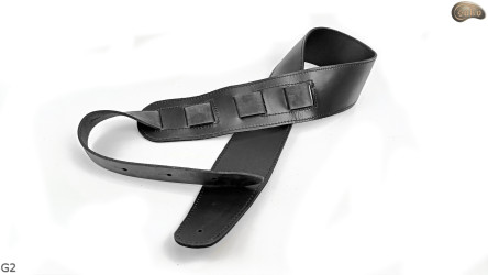 G2 guitar strap, double-sided leather strap for electric bass guitar