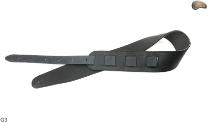 Pas do gitary elektrycznej/ basowej G3 dwustronny skóra naturalna