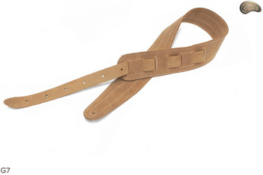 Pas do gitary elektrycznej/ basowej G7 skóra naturalna
