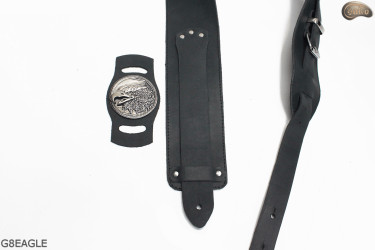 Pas do gitary elektrycznej/ basowej G8 EAGLE skóra naturalna