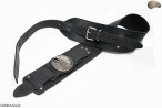 G8 EAGLE electric/bass guitar strap, genuine leather