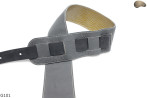 G101 electric/bass guitar strap, genuine leather, reversible