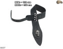 G637 SKULL electric/bass guitar strap, genuine leather