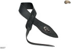 G637 SKULL electric/bass guitar strap, genuine leather