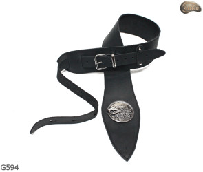 G594 EAGLE electric/bass guitar strap, genuine leather