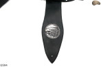 G594 EAGLE electric/bass guitar strap, genuine leather