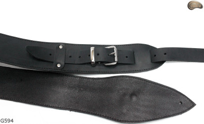 G594 EAGLE electric/bass guitar strap, genuine leather
