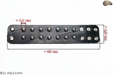 Bransoletka B11 goth rock metal punk