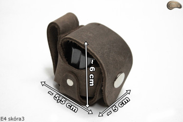 Etui kabura pokrowiec E4 BROWN3 na bęben/ magazynek rewolweru 1873 Colt Peacemaker kal.44