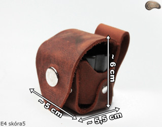 Etui kabura pokrowiec E4 ORANGE na bęben/ magazynek rewolweru 1873 Colt Peacemaker kal.44