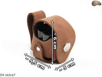 Etui kabura pokrowiec E4 BROWN7 na bęben/ magazynek rewolweru 1873 Colt Peacemaker kal.44