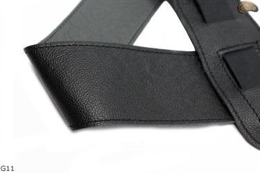 Pas do gitary elektrycznej/ basowej G12 dwustronny skóra naturalna