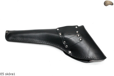 Holster case cover E5 BLACK GLOSSY revolver COLT Cattleman 7.5“ Remington 8”