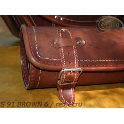 Leather Saddlebags S91 Brown 6  *TO REQUEST*
