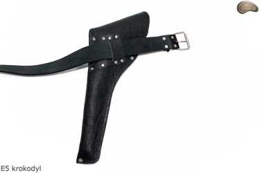 Etui kabura pokrowiec E5 KROKODYL rewolwer COLT Cattleman 7,5" Remington 8"