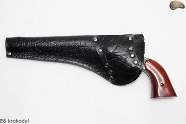 Etui kabura pokrowiec E6 KROKODYL rewolwer Remington Colt Cattleman 44