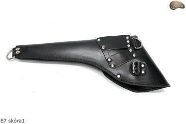 Etui pokrowiec kabura E7 BLACK GLOSSY rewolwer COLT Cattleman 7,5" Remington 8"